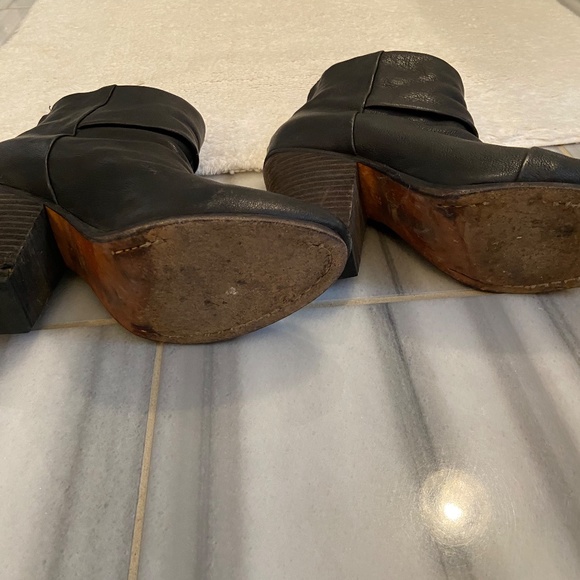 Rag & Bone Newbury Booties - black leather, size 38 - Picture 5 of 5